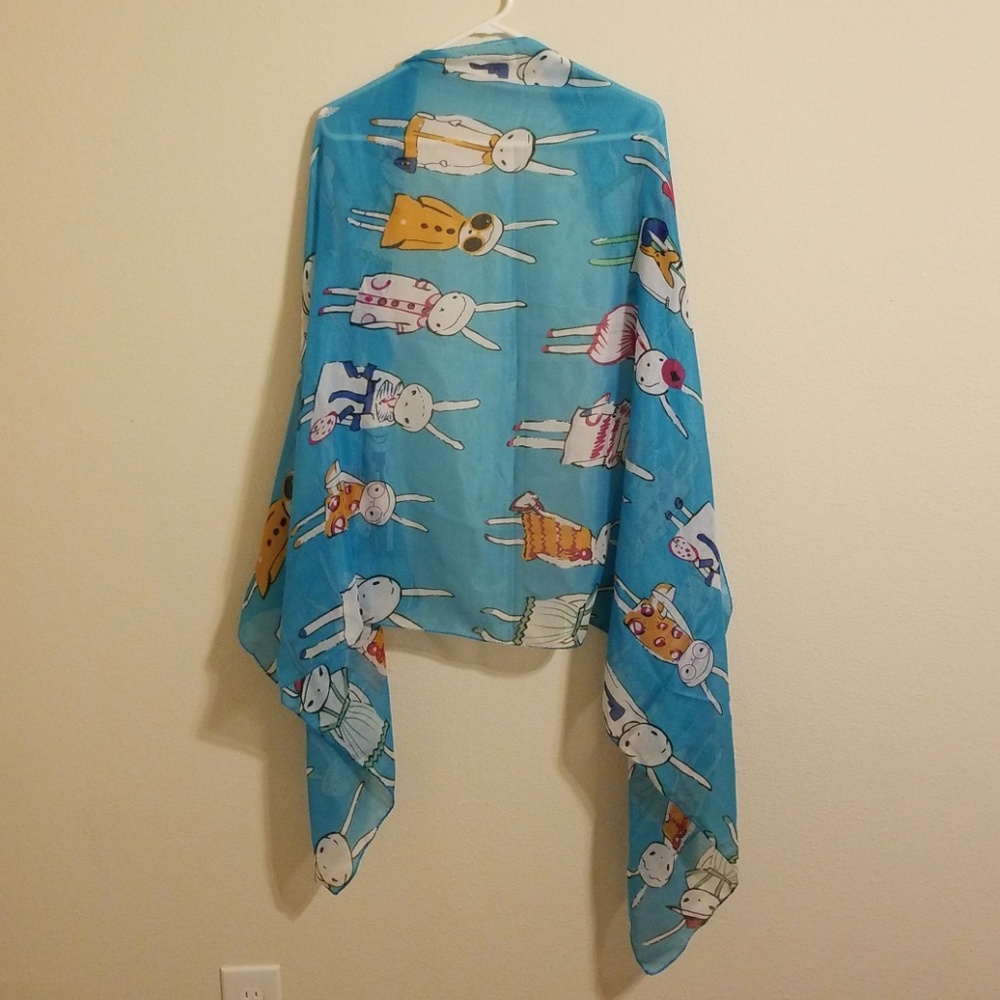 Miss bunny maxi scarf